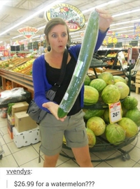 Le prix de la pastèque