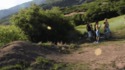 Chute en vélo + effets spéciaux