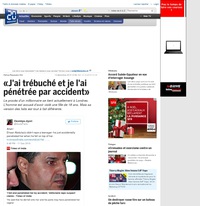 "J'ai glissé"