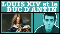 Louis XIV et le duc d'Antin