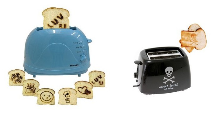 Un grille-pain qui dessine sur des toasts ! - Paperblog