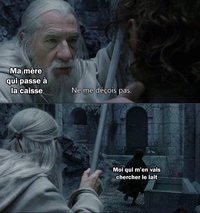 Pendant ce temps, à la caisse...