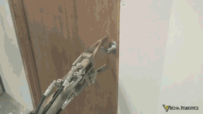 Le robot qui sait ouvrir les portes
