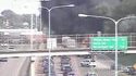 Explosion sur l'autoroute