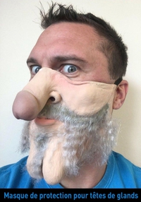 Masque de protection pour têtes de glands