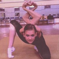 Pose de danseuse