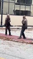 Entre les prises de la série walking dead 