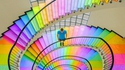 Escaliers arc-en-ciel