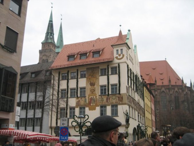 Cadran solaire à Nürnberg.
