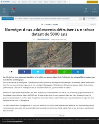 Deux petit cons détruisent Le Premier Skieur