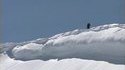 Saut en moto-neige