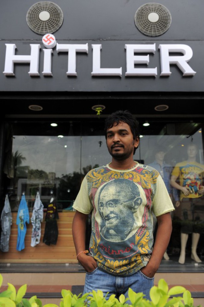 La boutique fashion "Hitler" fait débat.