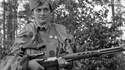 Une tireuse d'élite soviétique pendant la Seconde Guerre Mondiale