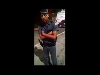 What doing this cop?