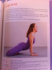Yoga: la pose du lion