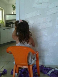 Quand tu as de l'humidité dans le mur