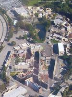 Une vue des studios Universal à Los Angeles
