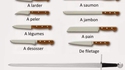 Les différents couteaux de cuisine