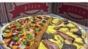 Pizza "mur de Trump"