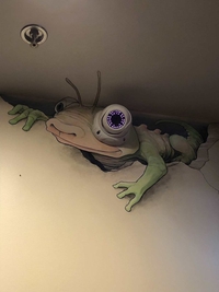 Un mur lézardé 