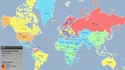 Tailles moyennes des seins dans le monde