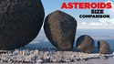 La taille des astéroïdes