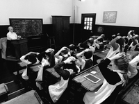 4 Décembre 1882, une classe anglaise a été punie!