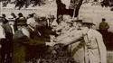 1913, Gettysburg : les vétérans nordistes et sudistes se saluent
