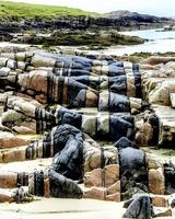 Hosta beach, dans le nord de l'île Uist, au large de l'Ecosse