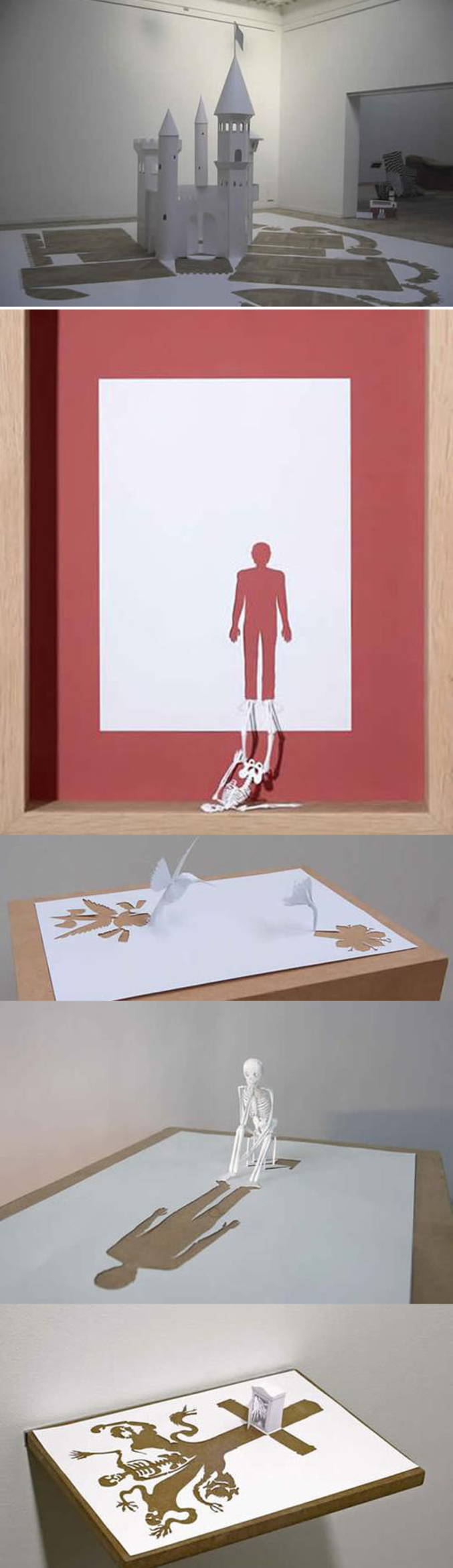 Un nouvel art : le papercut. L'art de découper le papier