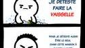 Le paradoxe de la vaisselle