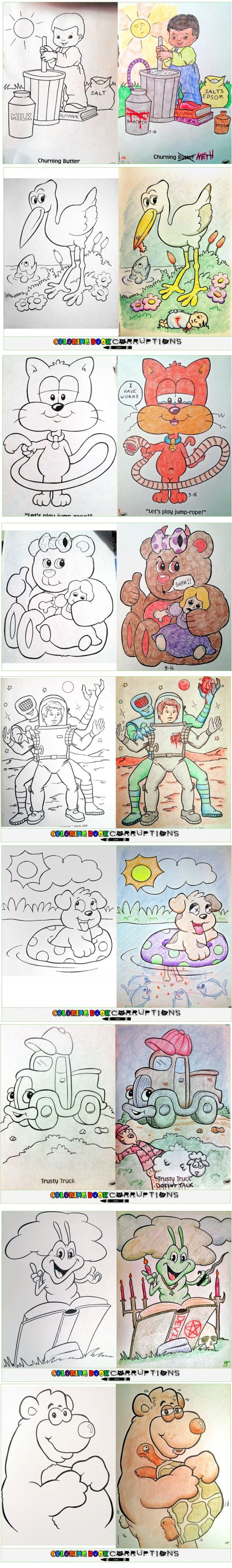 http://coloringbookcorruptions.com/  si vous en voulez plus