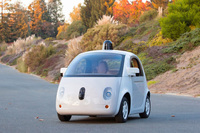 Look définitif de la Google Car