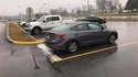 Quand tu confonds sortie de parking avec place de parking