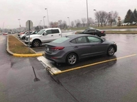 Quand tu confonds sortie de parking avec place de parking