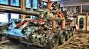 Ecorché d'un tank pour l'instruction de soldats