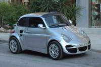 Fiat 500 version Porsche