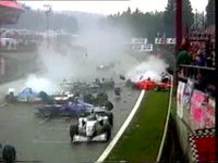 Gros crash en F1