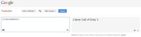 Google traduction n'aime pas Battlefield