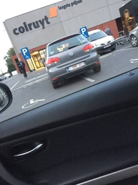 Parking douchebag powa