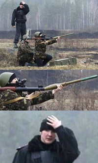 Le canon et la roquette