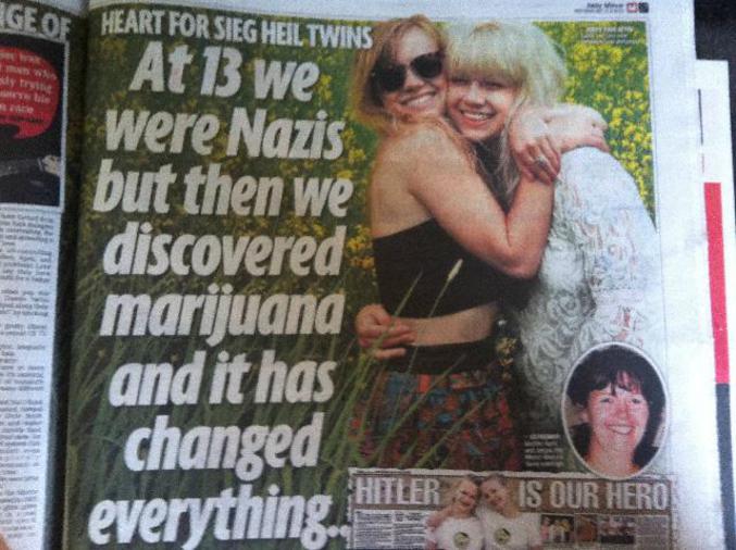 Avant on était nazies, mais maintenant ça va mieux.