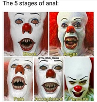 Les 5 stades de la sodomie