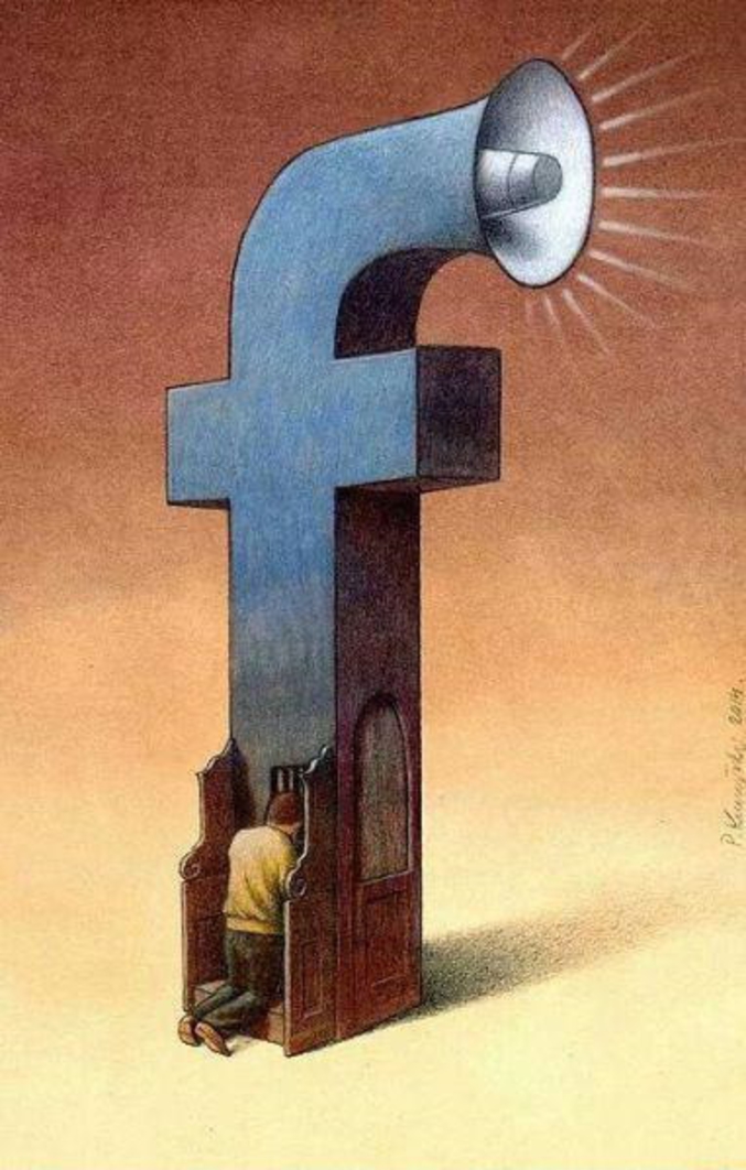 Les réseaux sociaux.