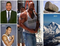 The Rock au fil des ans