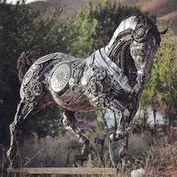 Cheval d'acier