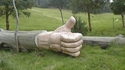 Pouce en bois