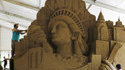 Statue de sable
