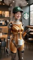 Les serveuses du futur tout à fait possible.