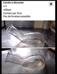 Carafe à décanter